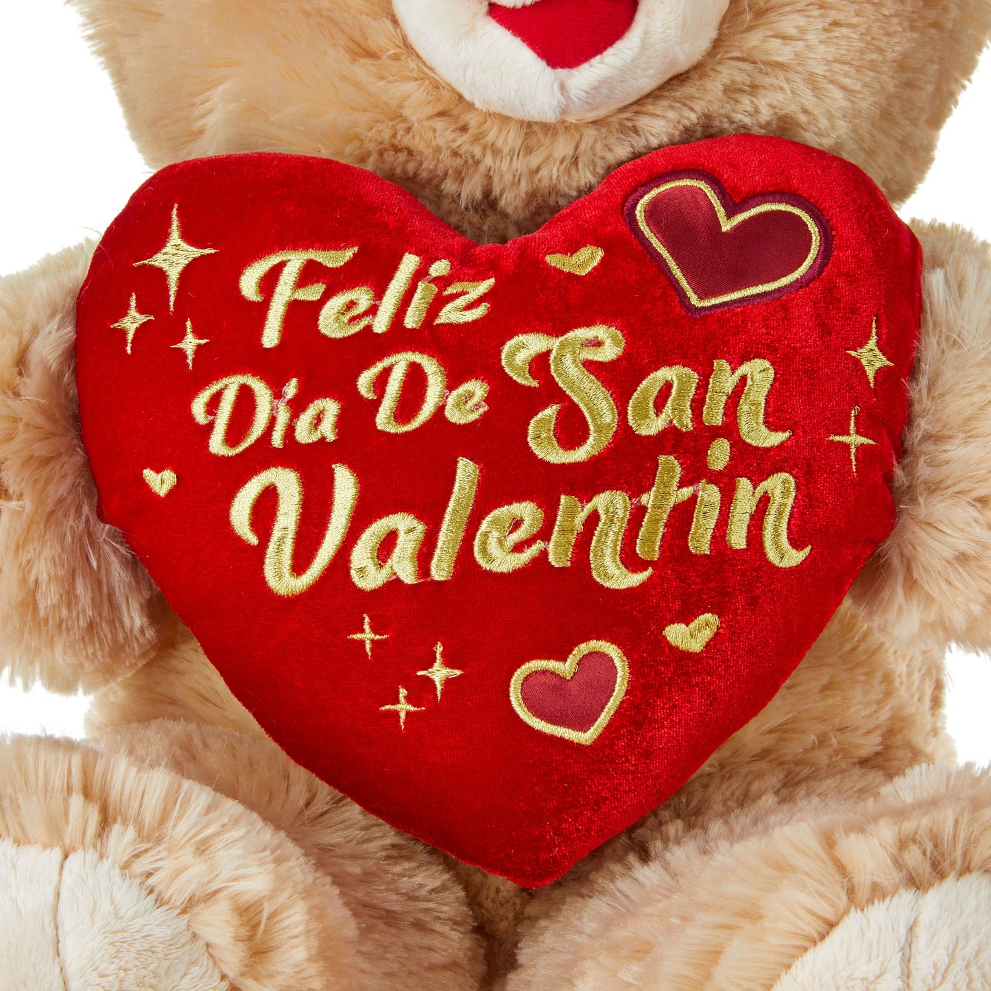 Valentine'S Day 2025 Sweetheart Teddy Plush, Spanish, Brown, by