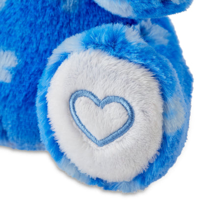 Valentine'S Day Small Blue Heart Teddy Bear Plush, by