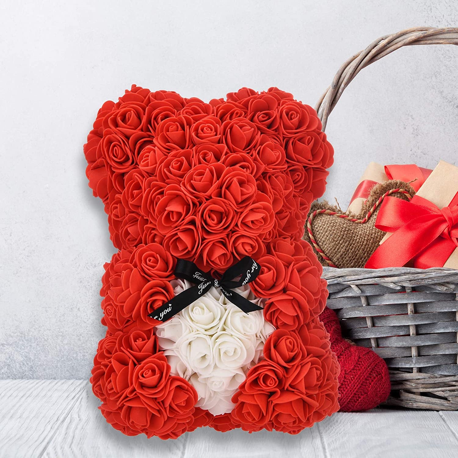 Teddy Bear Valentines Day Gifts for Her , Red