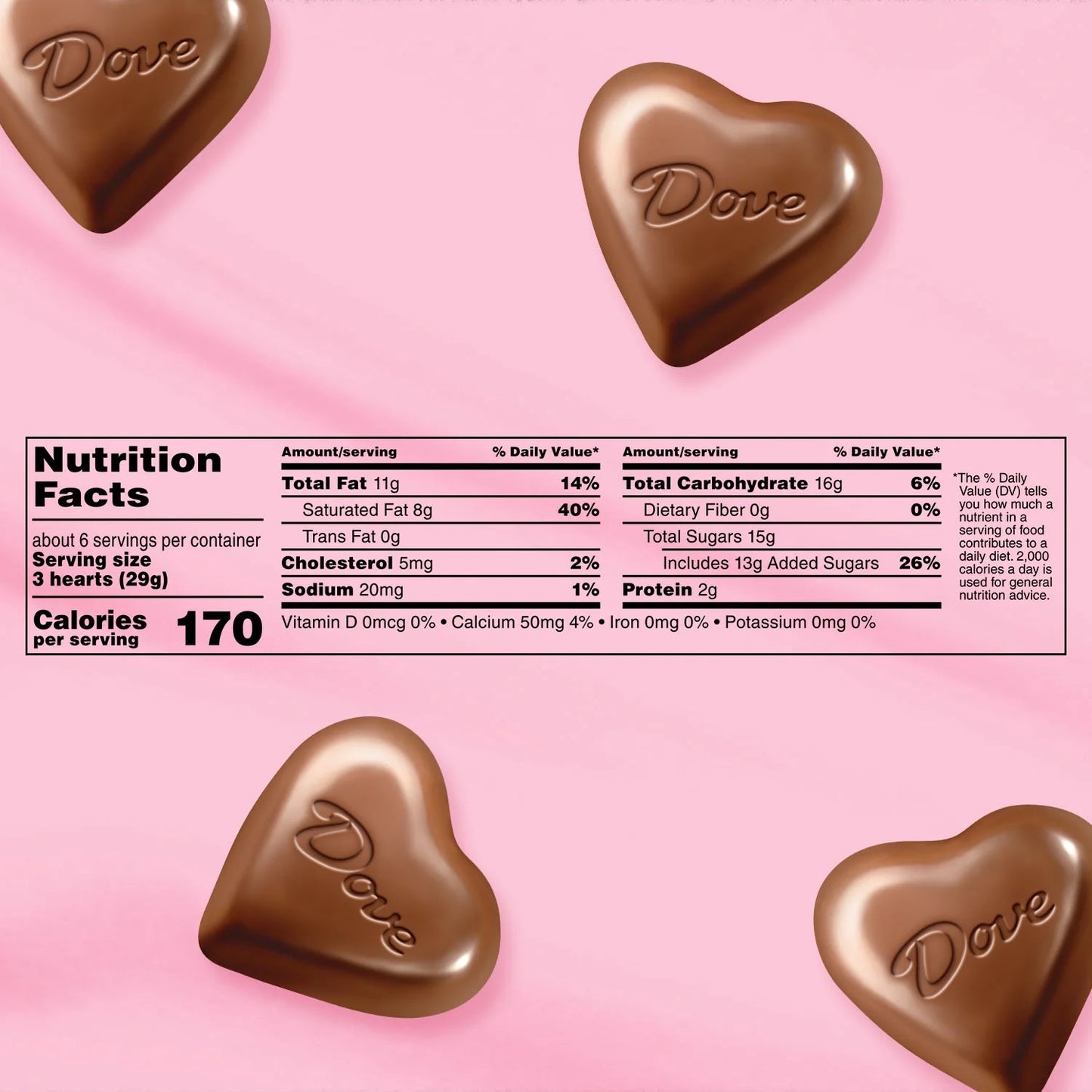 Dove Milk Chocolate Truffle Hearts Valentine'S Day Candy Gift Heart Box Tin - 5.82 Oz